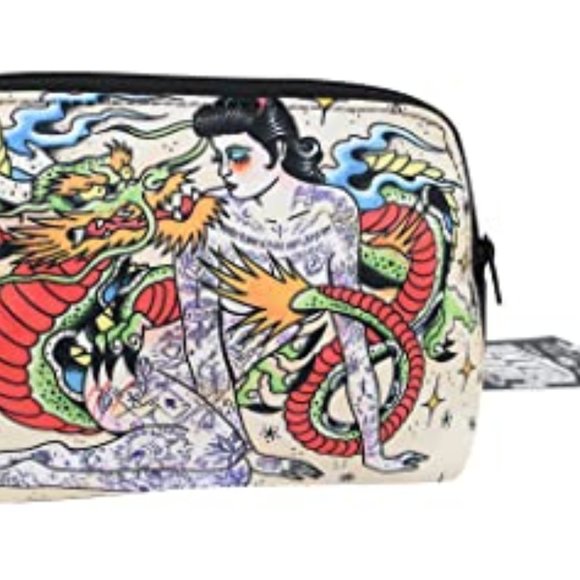 SOLD! 🆕Liquorbrand Tattooed Lady/Japanese Dragon Wallet - Picture 3 of 7